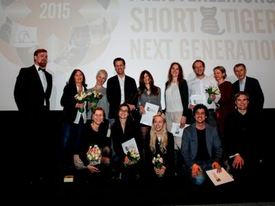 Gewinner, Jury und Initiatoren im Cinema Paris